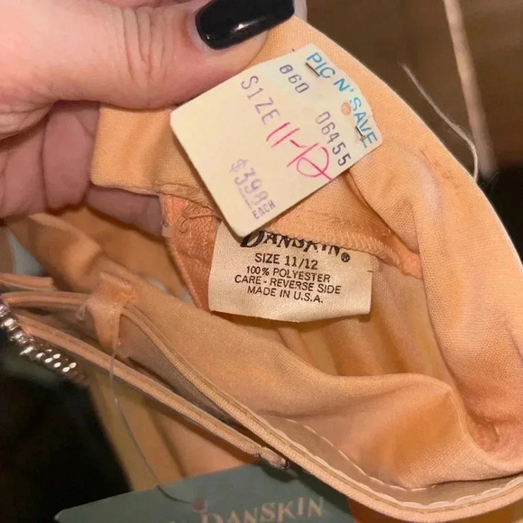 NWT Vintage 80’s/90’s Danskin A Line Skirt - Picture 4 of 5